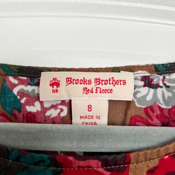 Brooks Brothers Floral Peplum Top - Picture 3 of 4